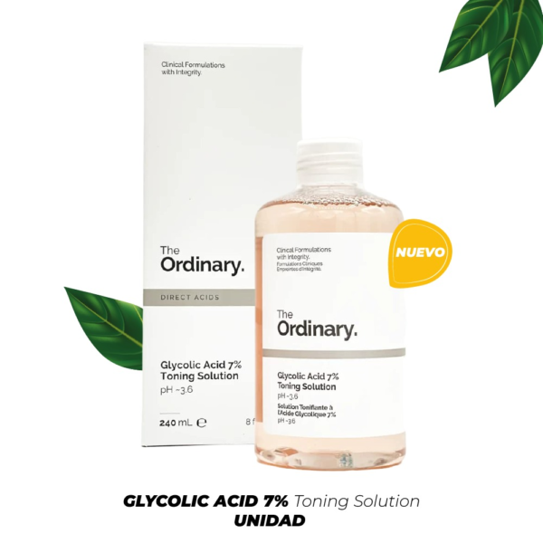 THE ORDINARY - Loción Tónica 240 ml de Ácido Glicólico 7%