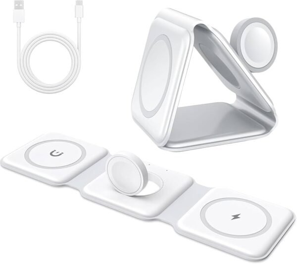 Cargador Magsafe 3 en 1 Plegable de 3ra. gen - Imagen 3