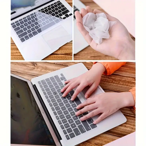 Protector Teclado Silicona Impermeable Universal - Imagen 3