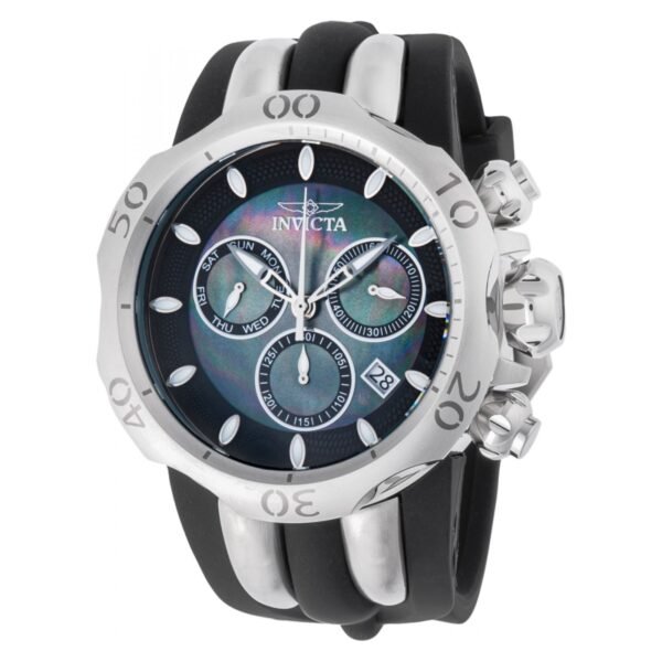 INVICTA Venom Reloj 46465 Negro Acero Deportivo
