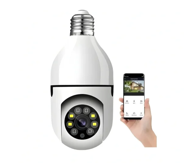 Cámara de Seguridad Foco 360°