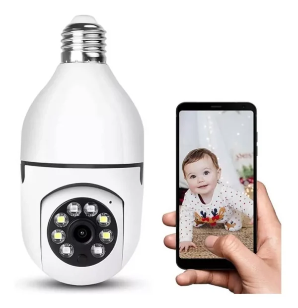 Cámara de Seguridad Foco 360° - Imagen 2