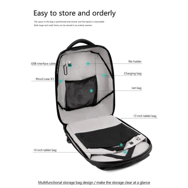 Mochila LED Personalizable - Imagen 3