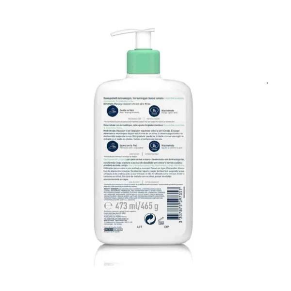 CERAVE Gel Limpiador Espumoso 473ml - Imagen 4