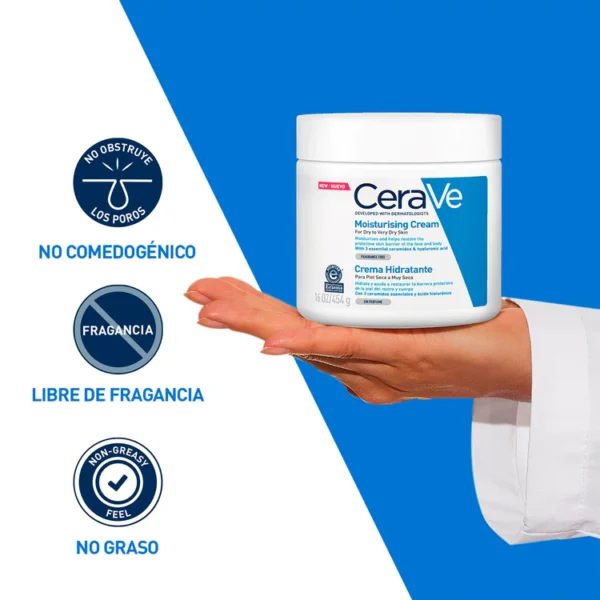 CERAVE Crema Hidratante 340g - Imagen 3