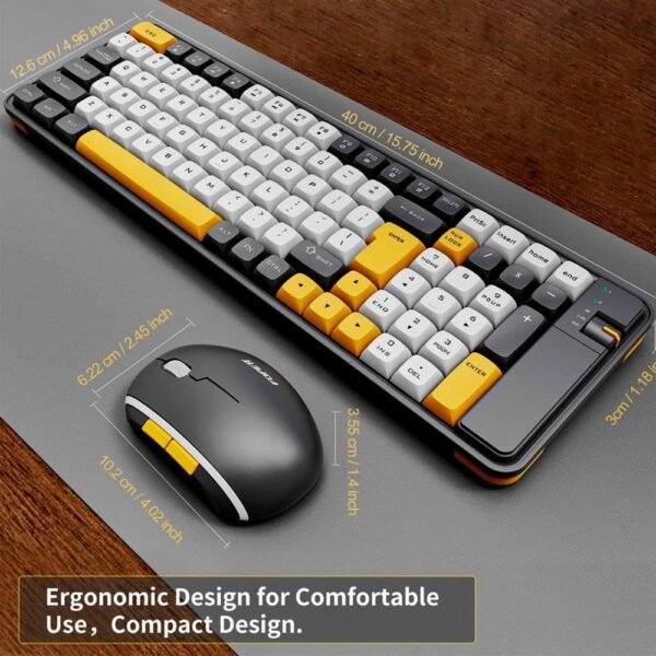 Combo de Teclado y Mouse Wireless 2.4G - Imagen 4