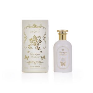 Botella de perfume BELLESPA Love at your Darkest, fragancia unisex amaderada especiada con notas de pimienta negra, incienso y cedro.