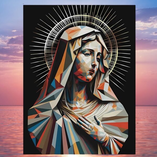 Cuadro Metálico Ultra HD Virgen María - Imagen 2