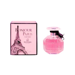 Perfume chipre floral para mujer con notas de datura, peonía y pachuli blanco, inspirado en la pasión parisina.