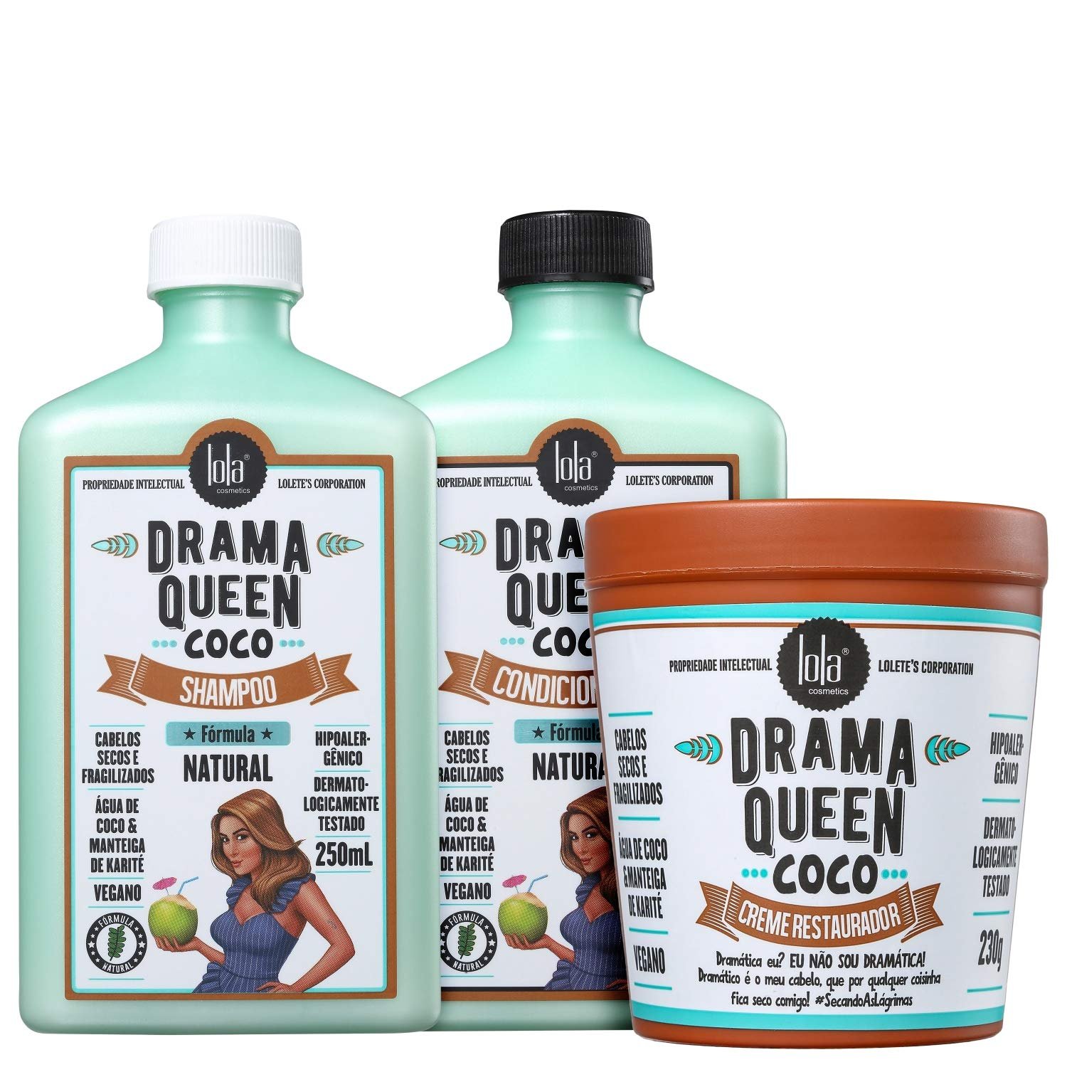 LOLA COSMETICS Kit Drama Queen Coco Trio