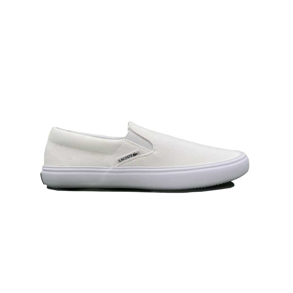 LACOSTE Alpargatas Slip-on Base Blancas