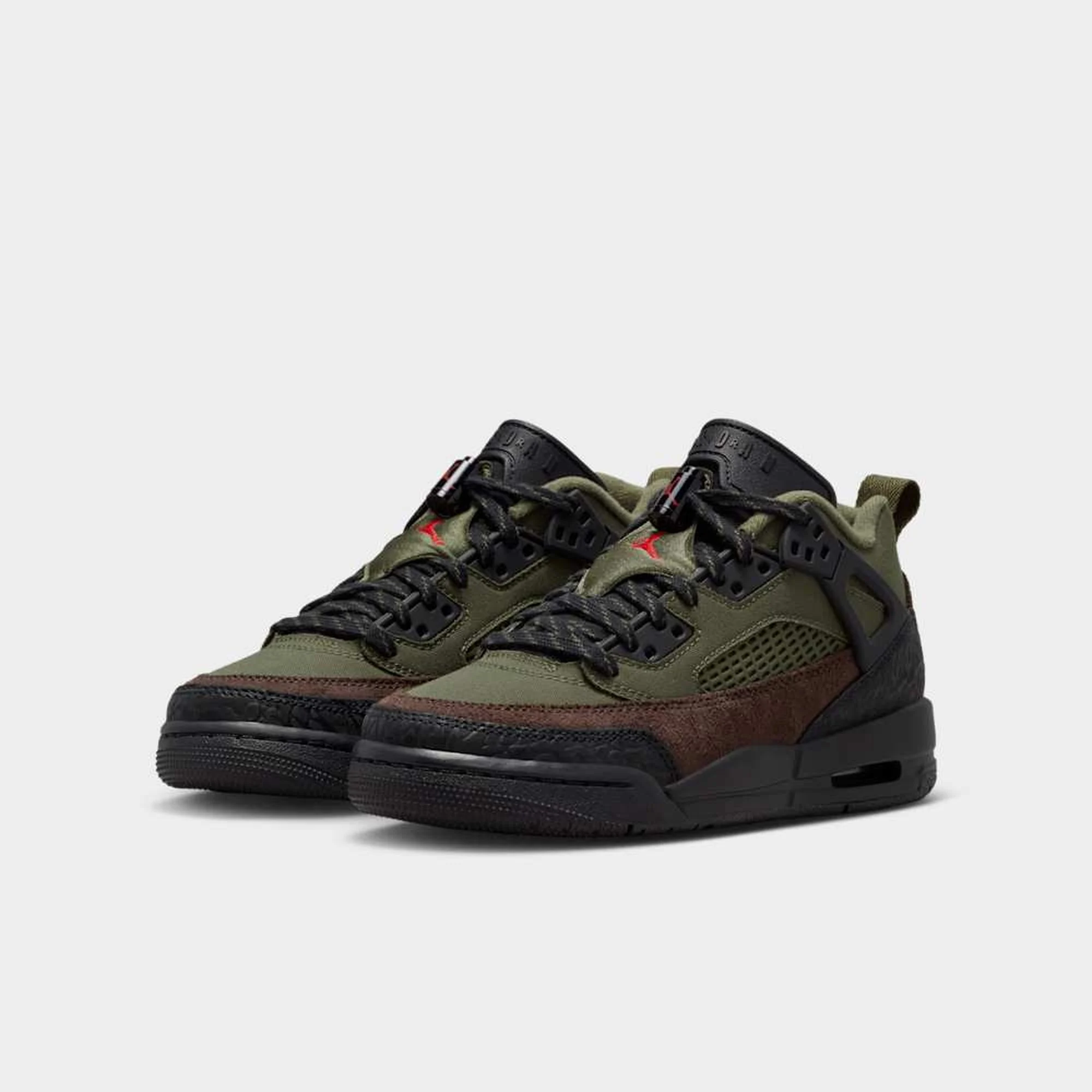 NIKE Zapatillas Youth Jordan Spizike Low Verde Militar - Imagen 3