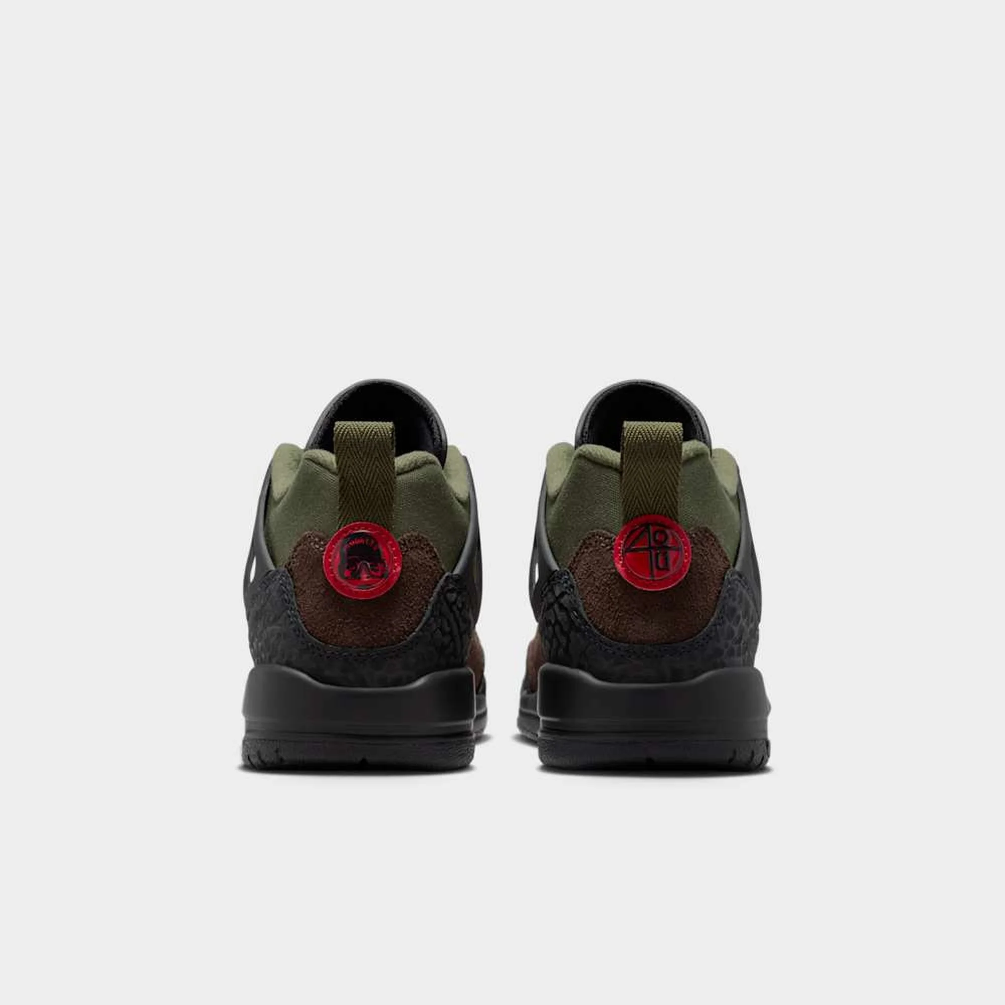 NIKE Zapatillas Youth Jordan Spizike Low Verde Militar - Imagen 5