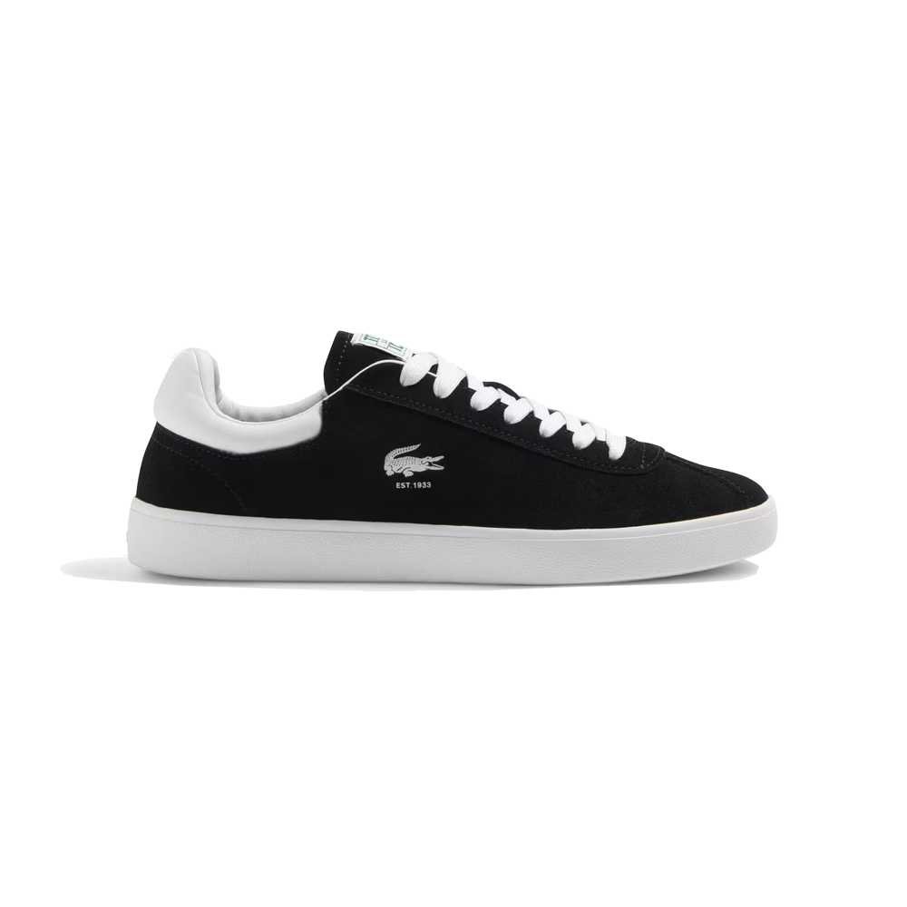 LACOSTE Zapatillas Baseshot Black and White