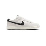 NIKE Zapatillas Dunk Low SE White Team Red Black