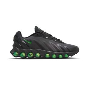 Nike Air Max Dn8 Black con amortiguación Dynamic Air y diseño futurista.