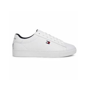 Tommy Hilfiger Brecon Blanco Nieve con Memory Foam y diseño de caña baja.