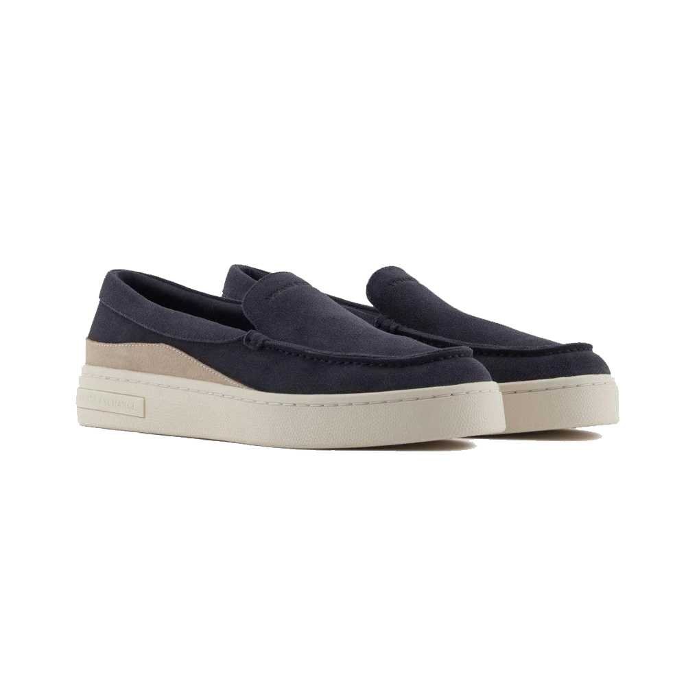 ARMANI EXCHANGE Mocasines Deep Navy Plaza Taupe