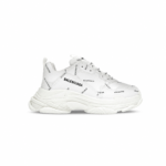 BALENCIAGA Zapatillas Allover Logo Triple S Blancas