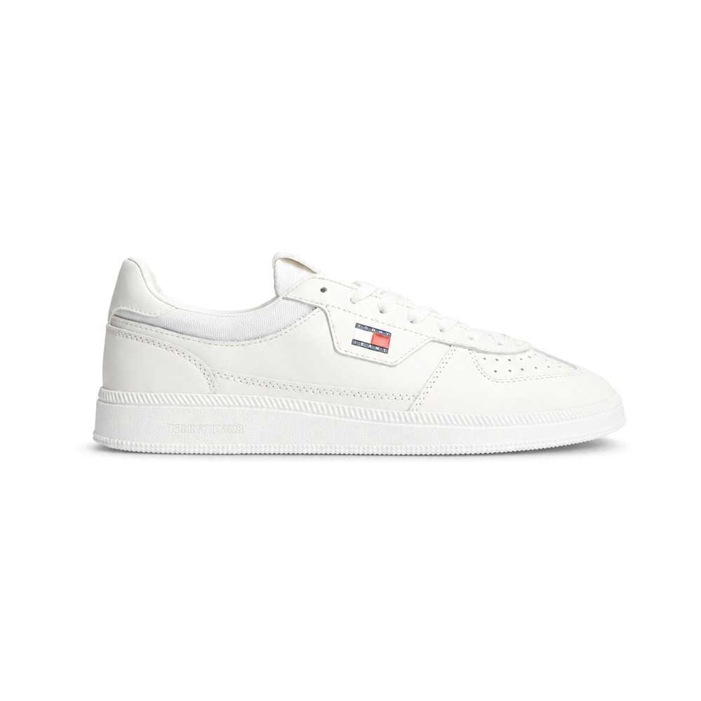 TOMMY HILFIGER Zapatillas Leather Mix Skater Blancas