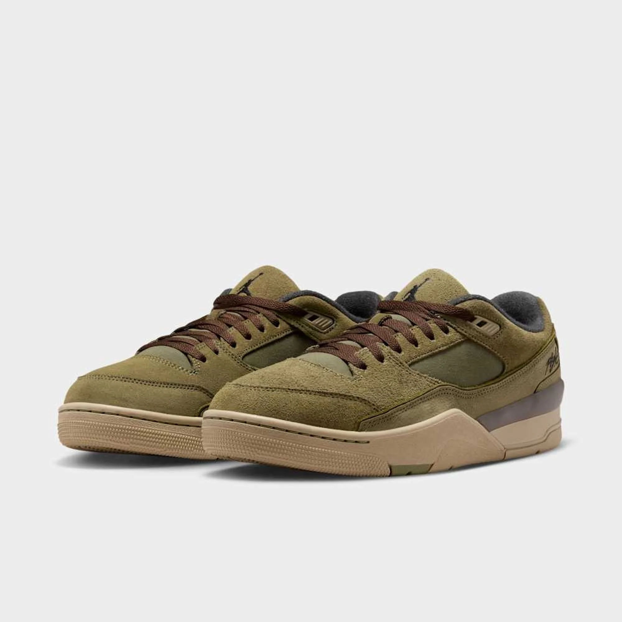 JORDAN Zapatillas Flight Court Verdes - Imagen 4