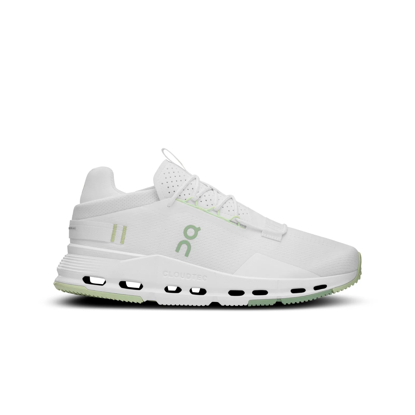 ON Zapatillas Cloudnova 2 W White Sage Mujer