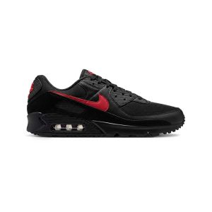 Zapatillas Air Max 90 Negro Rojo Duro